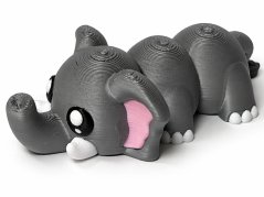3D kloubový slon – ohebná flexi figurka