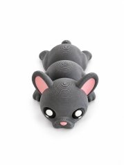 3D kloubový buldoček – ohebná flexi figurka