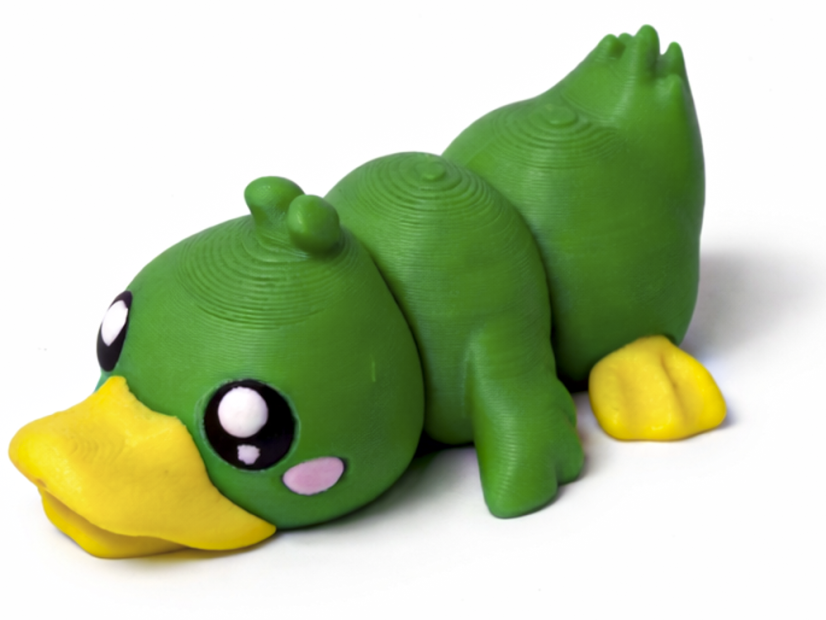 Pohyblivá 3D kachna – originální flexi figurka