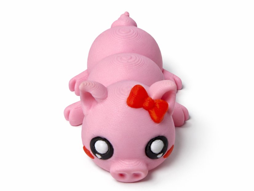 Pohyblivé 3D prasátko – originální flexi figurka