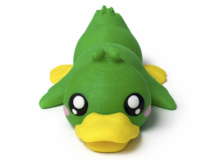 Pohyblivá 3D kachna – originální flexi figurka