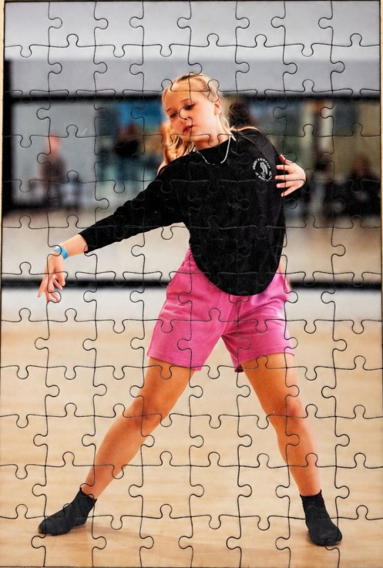 Dřevěné puzzle z vlastní fotografie 300x200 mm