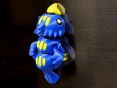 Magnetický 3D papoušek – flexi figurka